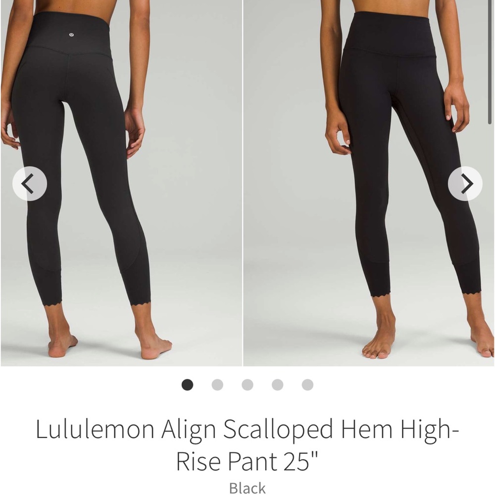lululemon athletica Black High-Waist Leggings